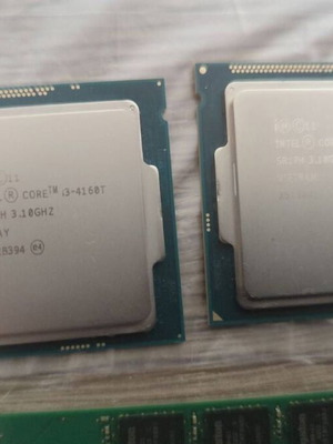 CPU i3-4160T used with coolers and 2x4GB DDR3 low profile RAM