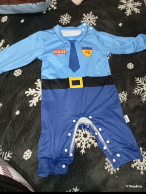 Police costume for 6-9 months baby