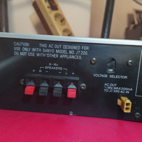 Sanyo JA 220 amplifier used, made in Japan