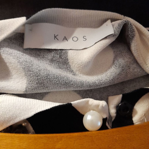 Kaos Italian polka dot cardigan new with Zara black top gift