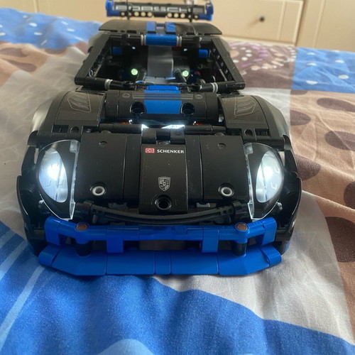 Lego Technic Porsche GT4 e-Performance like new with lights and mobile control