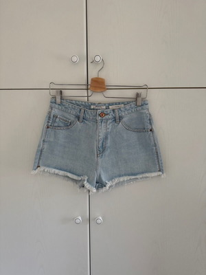 Stradivarius Denim Shorts like new, size 36, blue
