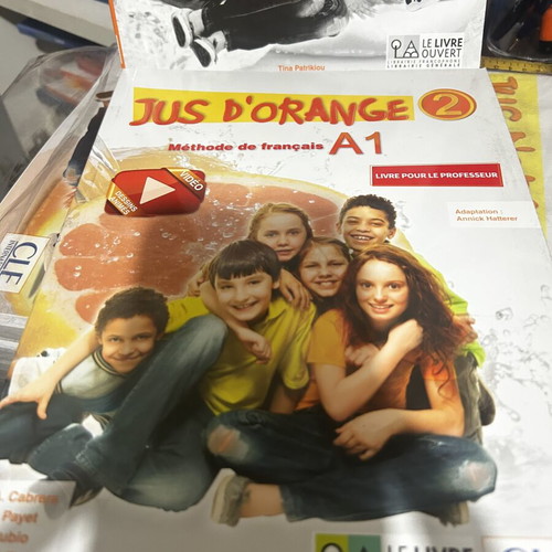 Jus d'Orange 1 A1.1 French learning books set
