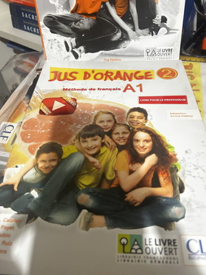 Jus d'Orange 1 A1.1 French learning books set
