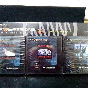 M-AUDIO Prossesions (sound + loop libraries) Rock collection ΣΦΡΑΓΙΣΜΕΝΟ