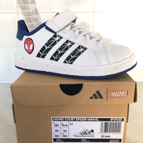 Adidas Sneakers παιδικά Νο 30 καινούργια, άσπρα