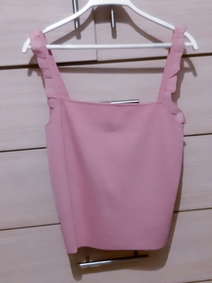Raxevsky sleeveless top Large lilac purple knitted like new