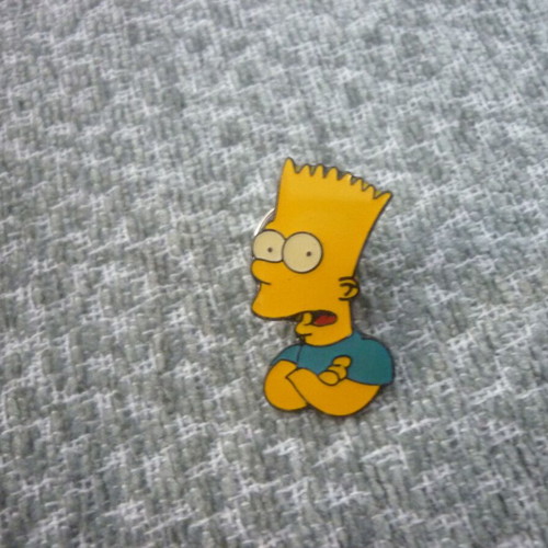 Bart Simpson The Simpsons face συλλεκτική καρφίτσα pin