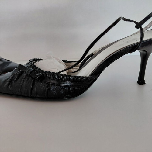 Esthissis Black Pointed Toe Shoes like new