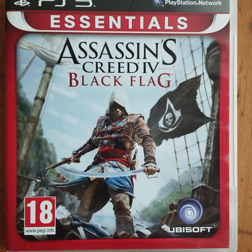 Assassin's Creed Black Flag παιχνίδι PS3 μεταχειρισμένο, πλήρες