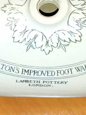 HEATING PORCELAIN FROM 1900-UNIQUE-