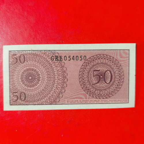 Indonesia 50 Sen 1961 Banknote like new