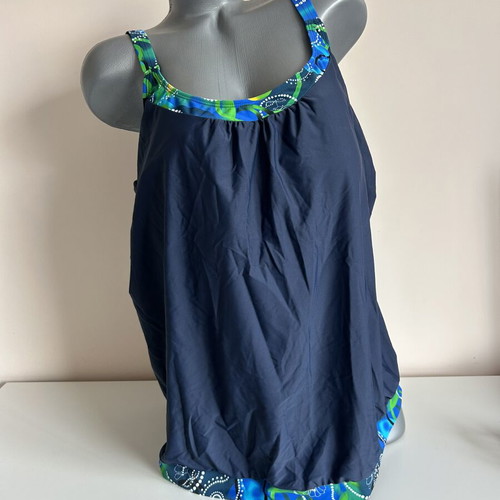 Tankini new, size 4XL, blue