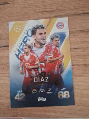 Luis Diaz Topps Chrome card new
