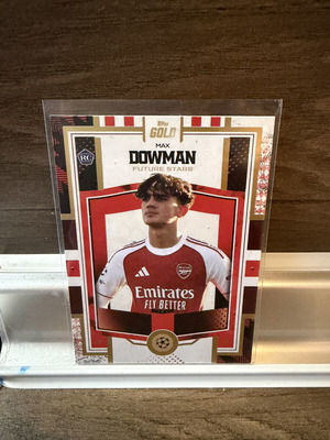 Max Dowman RC Future Stars Topps Gold 25/26