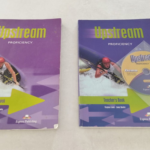 Upstream Proficiency C2 Student's and Teacher's Books with Interactive CD like new