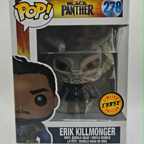Funko Pop Erik Killmonger Chase No.278 used