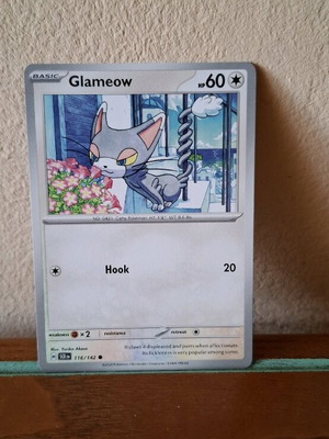Pokemon card Glameow καινούργιο