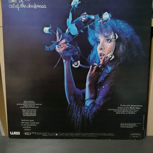 Stevie Nicks Bella Donna test pressing record like new, 1981 Greek edition