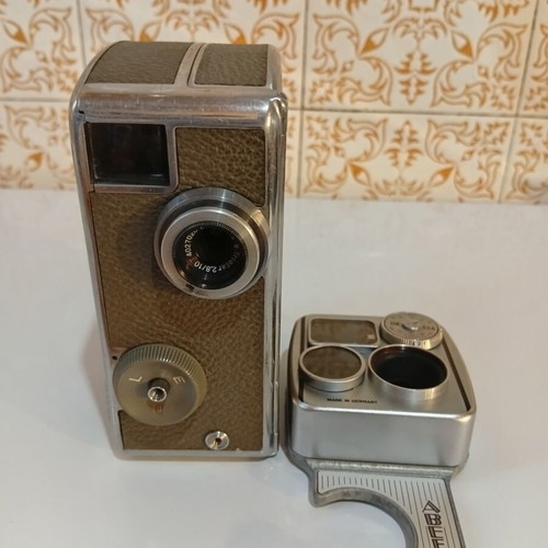 Pentacon AK-8 video camera used, 1958, Zeiss Jena Triotar lens