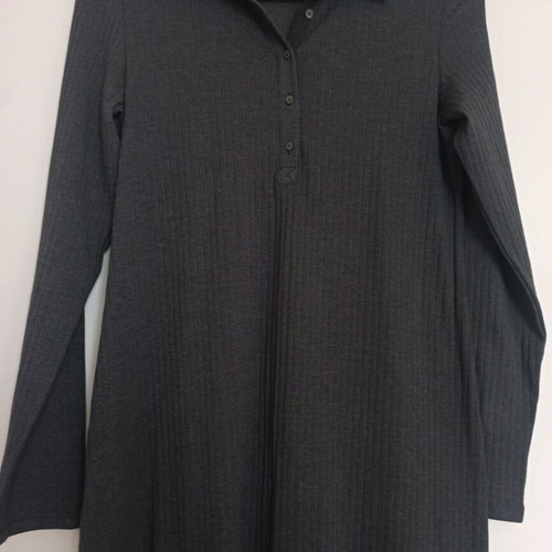 Aerie by American Eagle maxi grey rib dress like new Large