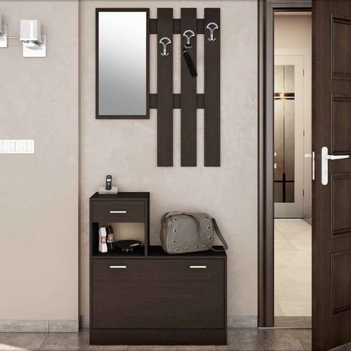 Port Mantou Entrance Furniture with Mirror, Shelf, Drawer and Shoe Rack like new