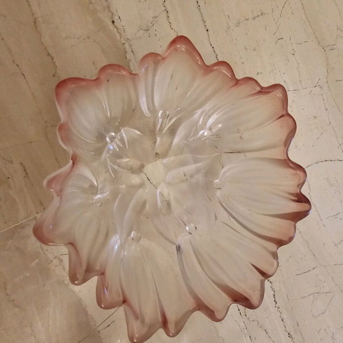 Tulip glass bowls vintage set of 2 like new