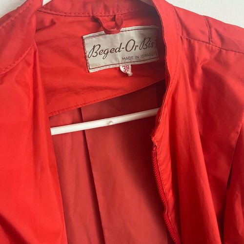 Vintage jacket red size S used with boosted shoulders