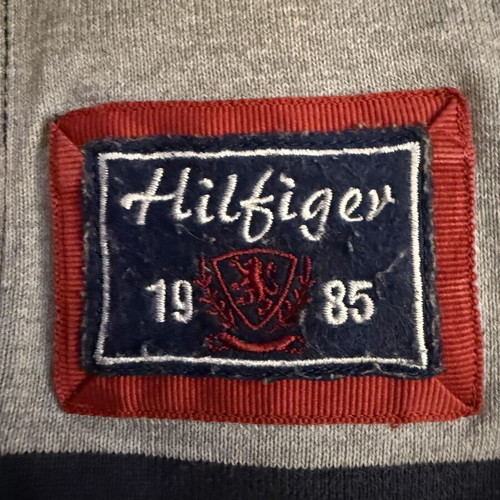Tommy Hilfiger men's long sleeve rugby polo shirt L