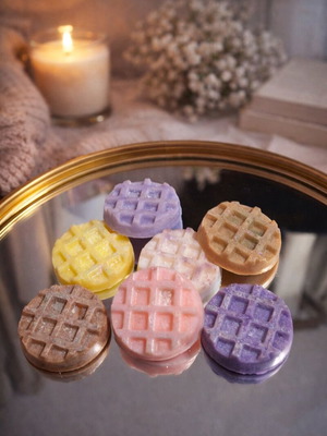 Wax melts από φυτικό κερί σόγιας 50gr, 7 τεμάχια, κατόπιν παραγγελίας