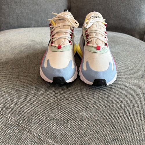Nike Air Max 270 React Bauhaus sneakers size 39 used, multicolor