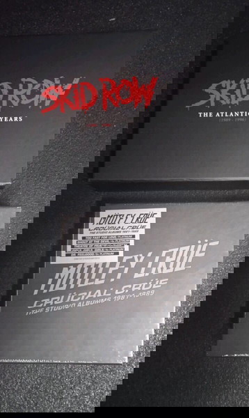 Mötley Crüe & Skid Row box sets