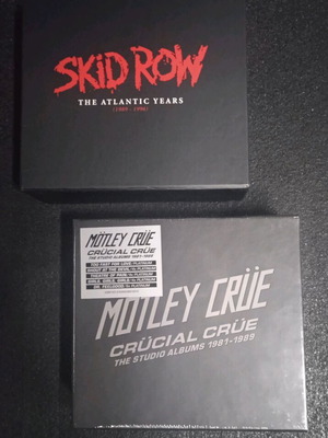 Mötley Crüe & Skid Row box sets