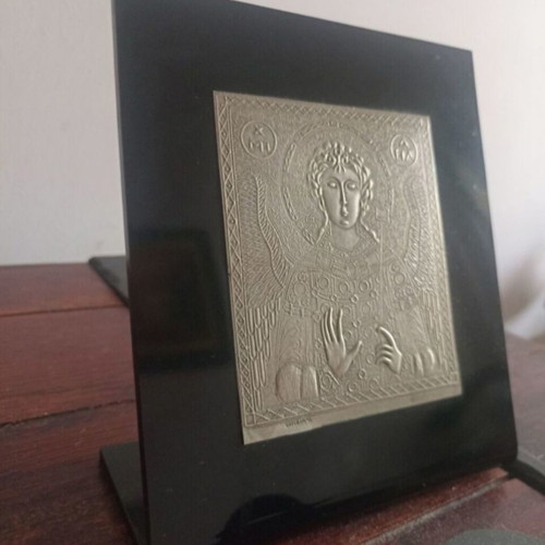Archangel Michael by Ilias Lalaounis 14x14 cm (9.5x8 cm)