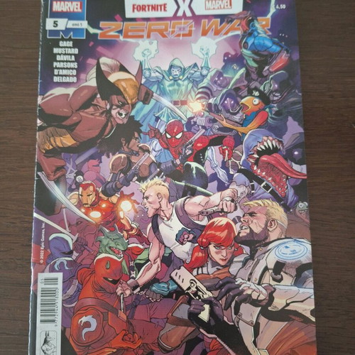 Fortnite comics new, collectible 5-issue Marvel series