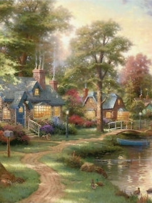 Puzzles Schmidt Kinkade 1500 κομμάτια σαν καινούργιο