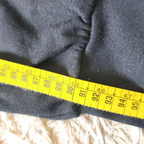 Brooks cotton tracksuit used, black and blue, size S