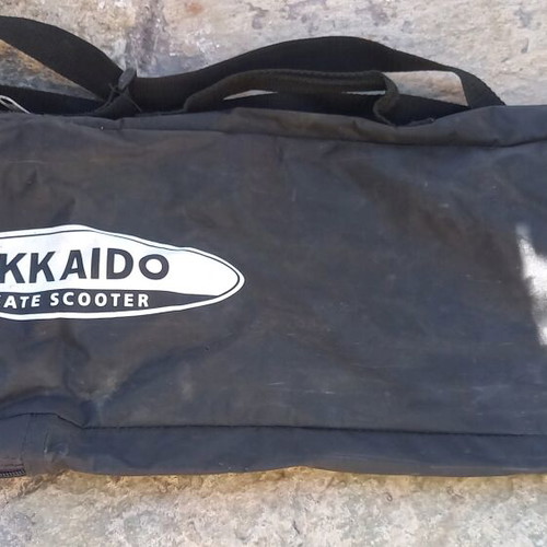 Skate bag like new black for skate scooter with minor flaws