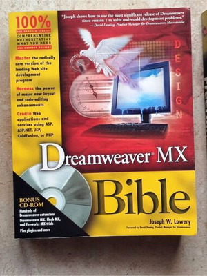 Computer Science books used, pack of 3 (CorelDraw, Dreamweaver, Freehand)