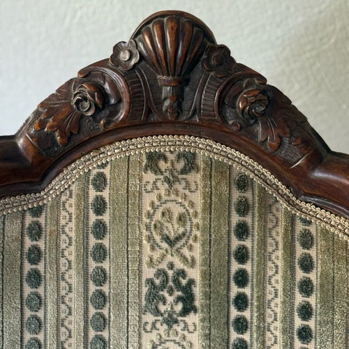 Antique armchair used