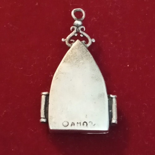 Gothic silver pendant 925 used, handmade by Thanos