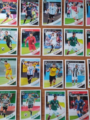 Set of 20 Panini Donruss Optic Football Cards 2018-19