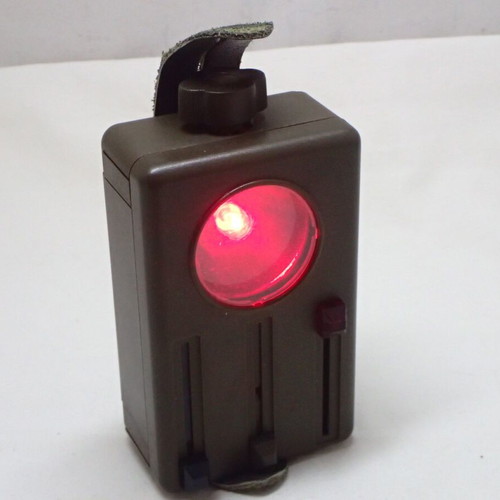 Vintage Swedish Army flashlight M2740-125010 FICKLAMPA used