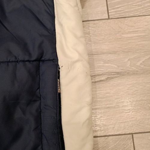 Nike Retro Reversible Jacket used, navy blue and cream