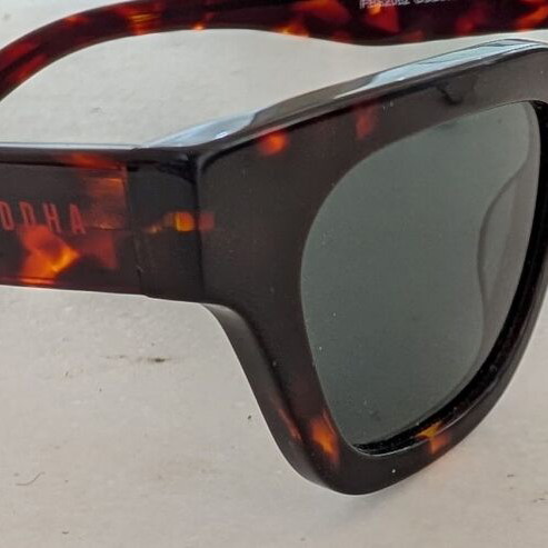 Funky Buddha sunglasses brown tortoise with green polarized lenses FBS2062/002 new