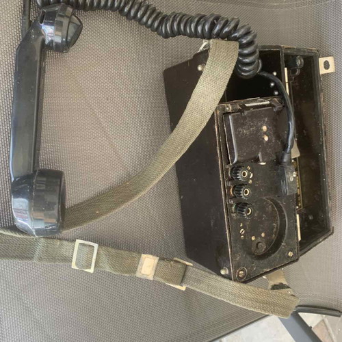 Military portable phone used, flawless and rare