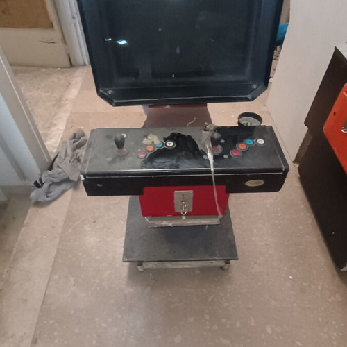 Vision 25' arcade cabinet for restoration, Greek made, CRT screen