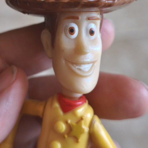 Sheriff Woody figure used, Disney Pixar Toy Story collectible 13 cm