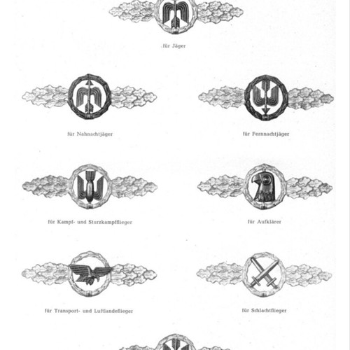 Luftwaffe metal pin used from World War II