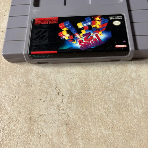 Tetris 2 Super Nintendo SNES American